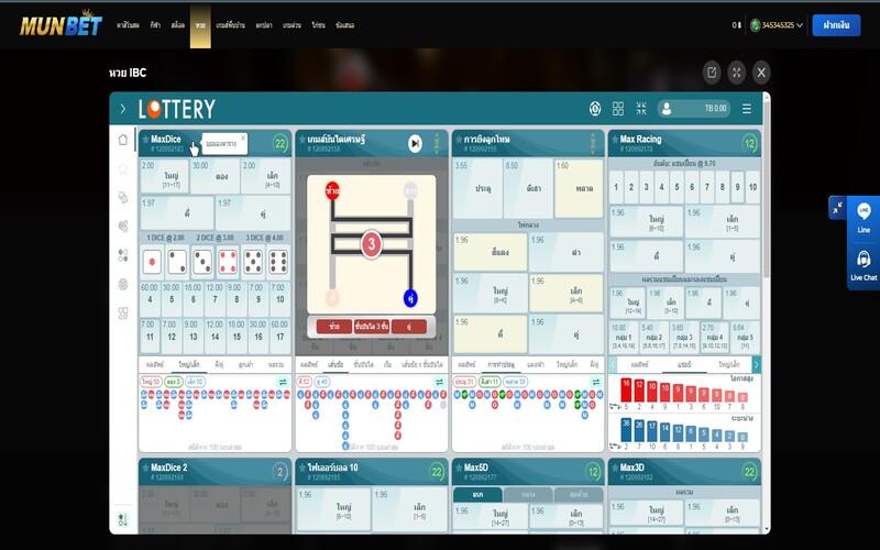 วิธีการเล่นเกม Thai Lotto Munbet